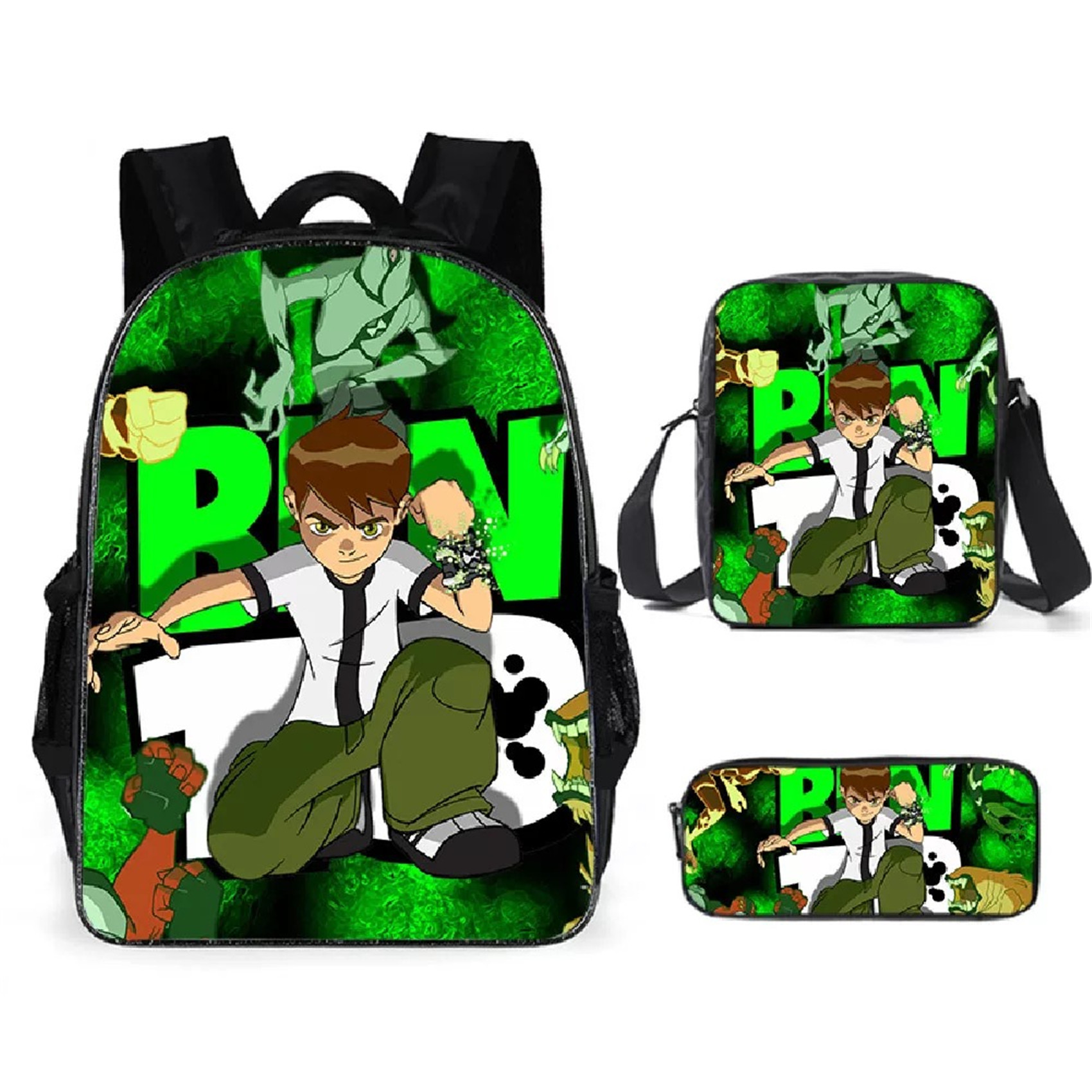 Embroidery Computer - Lightweight Ben 10 Backpack with Single