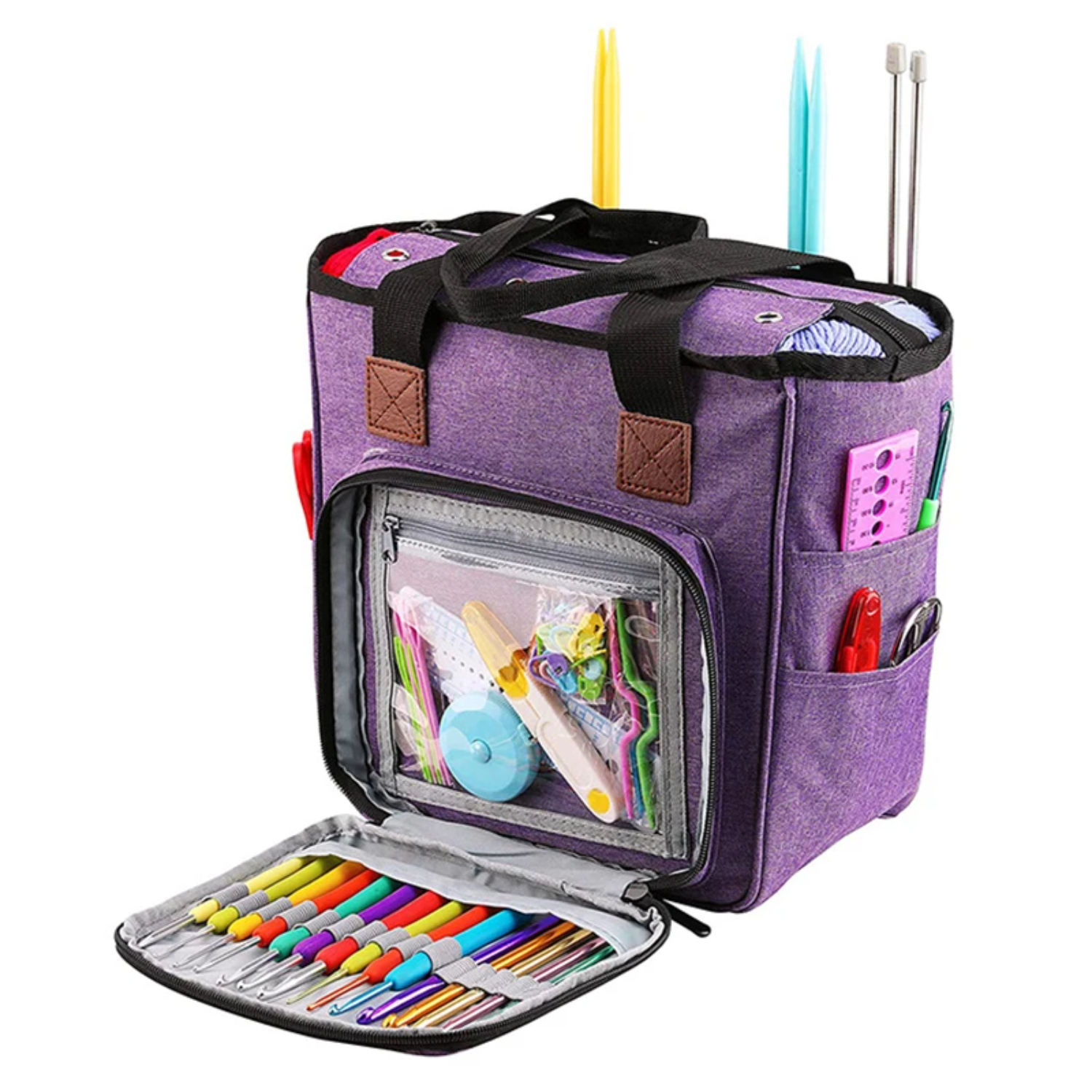 Embroidery Yarn - Portable Knitting Bag Organizer Yarn Storage