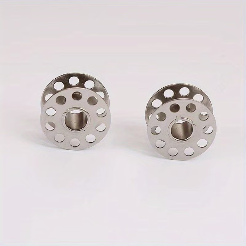 Embroidery Tools - 94Pcs Rustproof Metal Bobbins, For Sewing