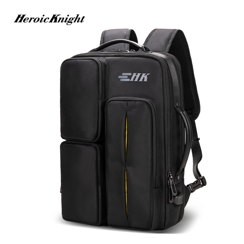 Embroidery Computer - Heroic Knight Laptop Backpack For Men
