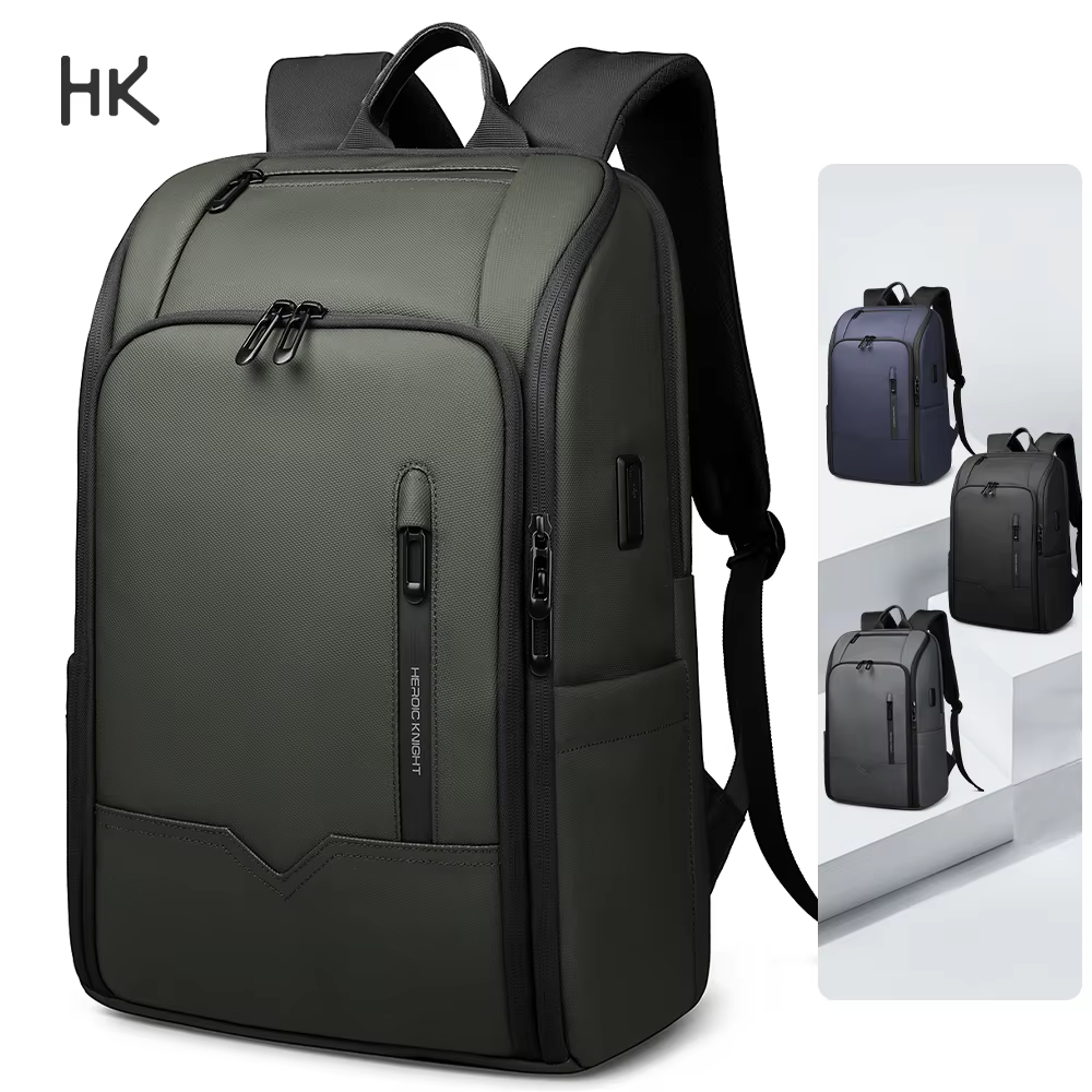 Embroidery Computer - HK Business Men's Backpack 15.6 Inch