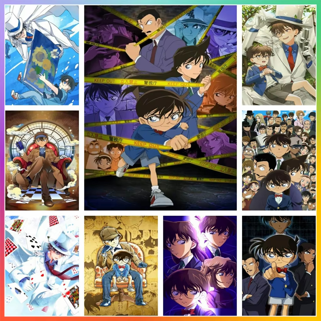 Embroidery Ideas - Detective Conan Japanese Manga Diamond Painting