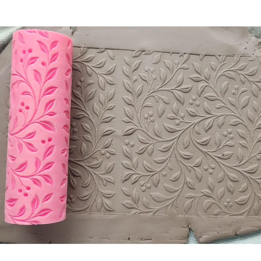 3D Clay Relief Texture Roller  - огляд і ціна Embroidery Texture