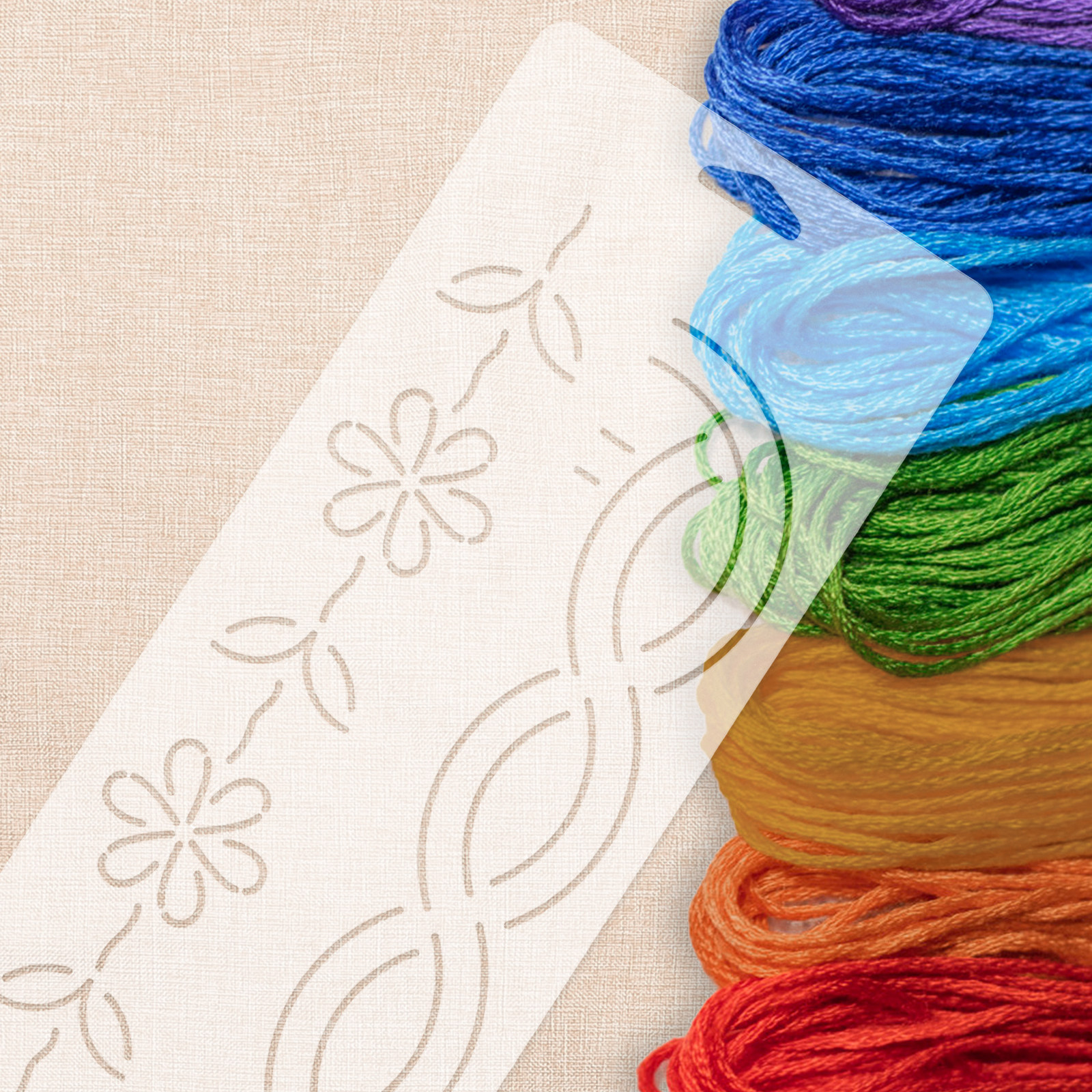 2Pcs Quilting Templates DIY Tr - огляд і ціна Embroidery Tools