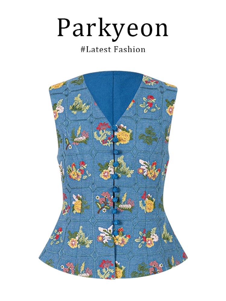 Parkyeon Retro Heavy Embroider - огляд і ціна Embroidery Vest