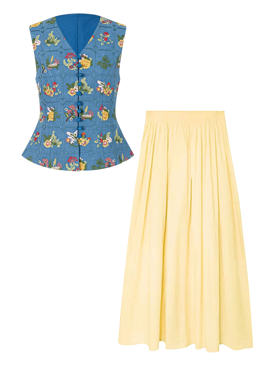 Parkyeon Retro Heavy Embroider - огляд і ціна Embroidery Vest