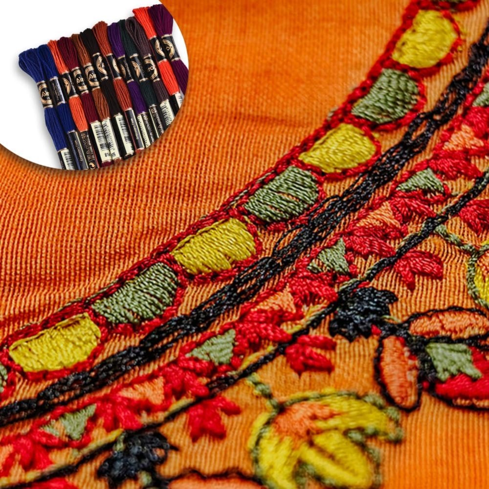 12 Skeins 6 Strands Hand Varie - огляд і ціна Embroidery Bracelet