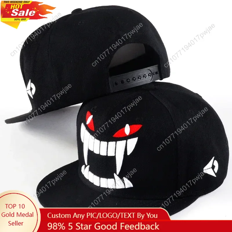 Unisex Demon Embroidery Hip-ho - огляд і ціна Embroidery Cap