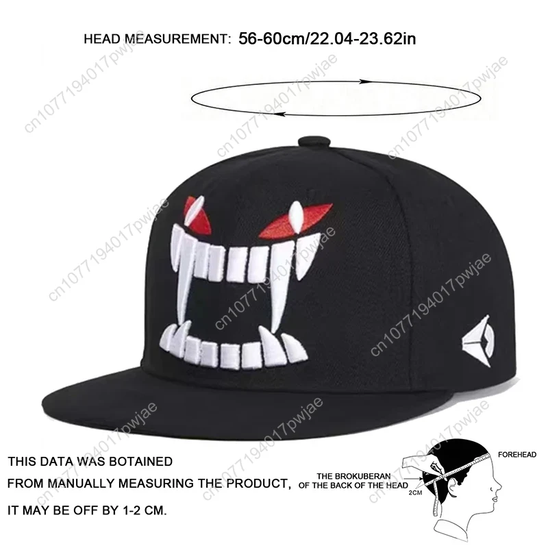 Unisex Demon Embroidery Hip-ho - огляд і ціна Embroidery Cap