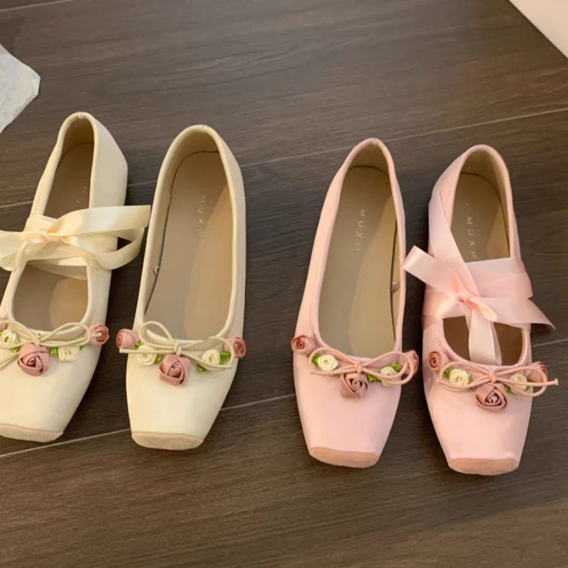Women Flats Bow Marie Janes Sh - огляд і ціна Embroidery Design Free