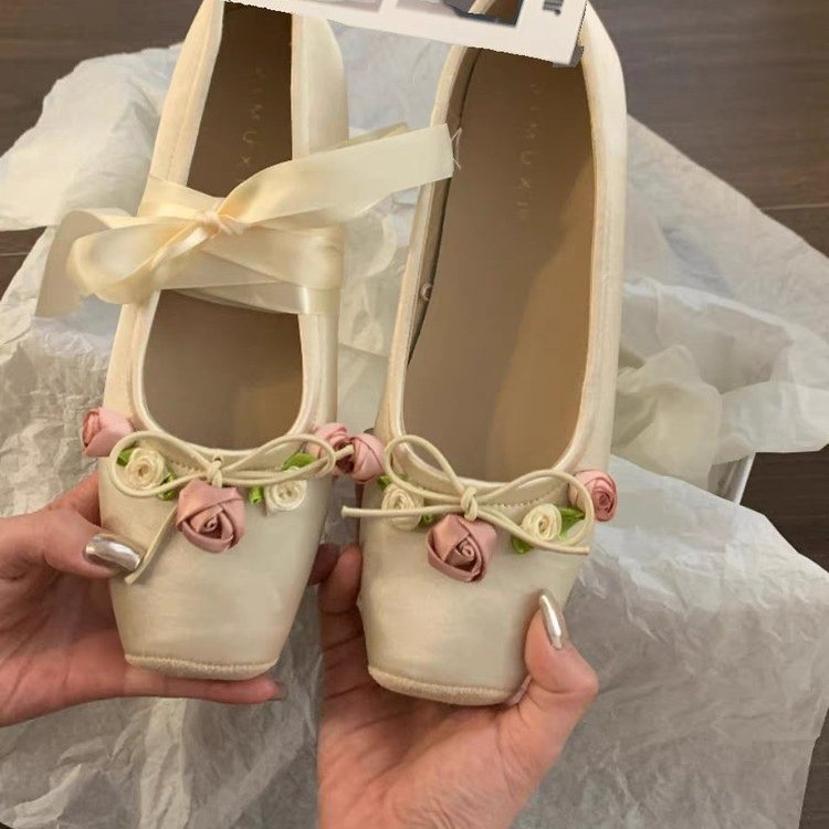 Women Flats Bow Marie Janes Sh - огляд і ціна Embroidery Design Free