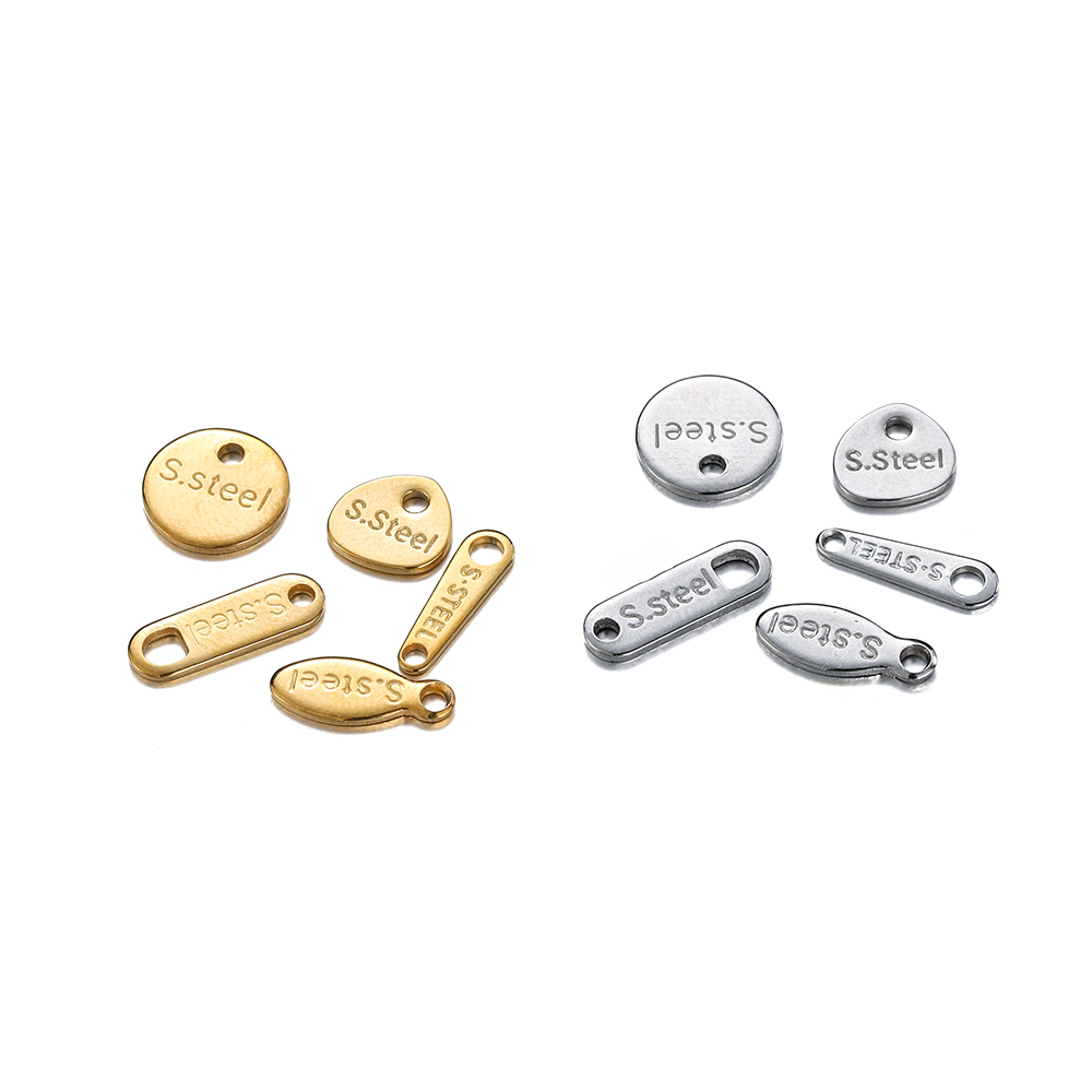 20/50pcs Stainless Steel Gold  - огляд і ціна Embroidery Charm