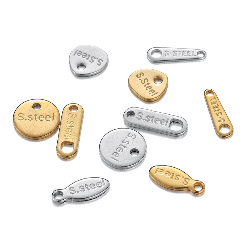 20/50pcs Stainless Steel Gold  - огляд і ціна Embroidery Charm