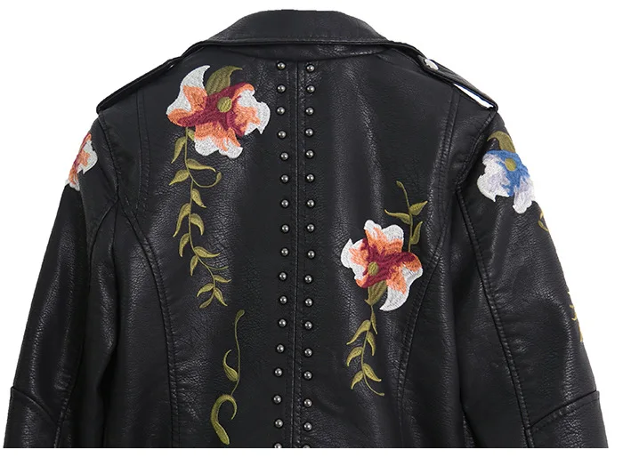 Floral Embroidery Faux Soft Le - огляд і ціна Embroidery On Leather