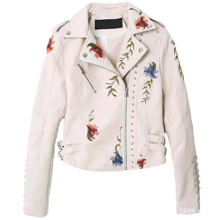 Floral Embroidery Faux Soft Le - огляд і ціна Embroidery On Leather