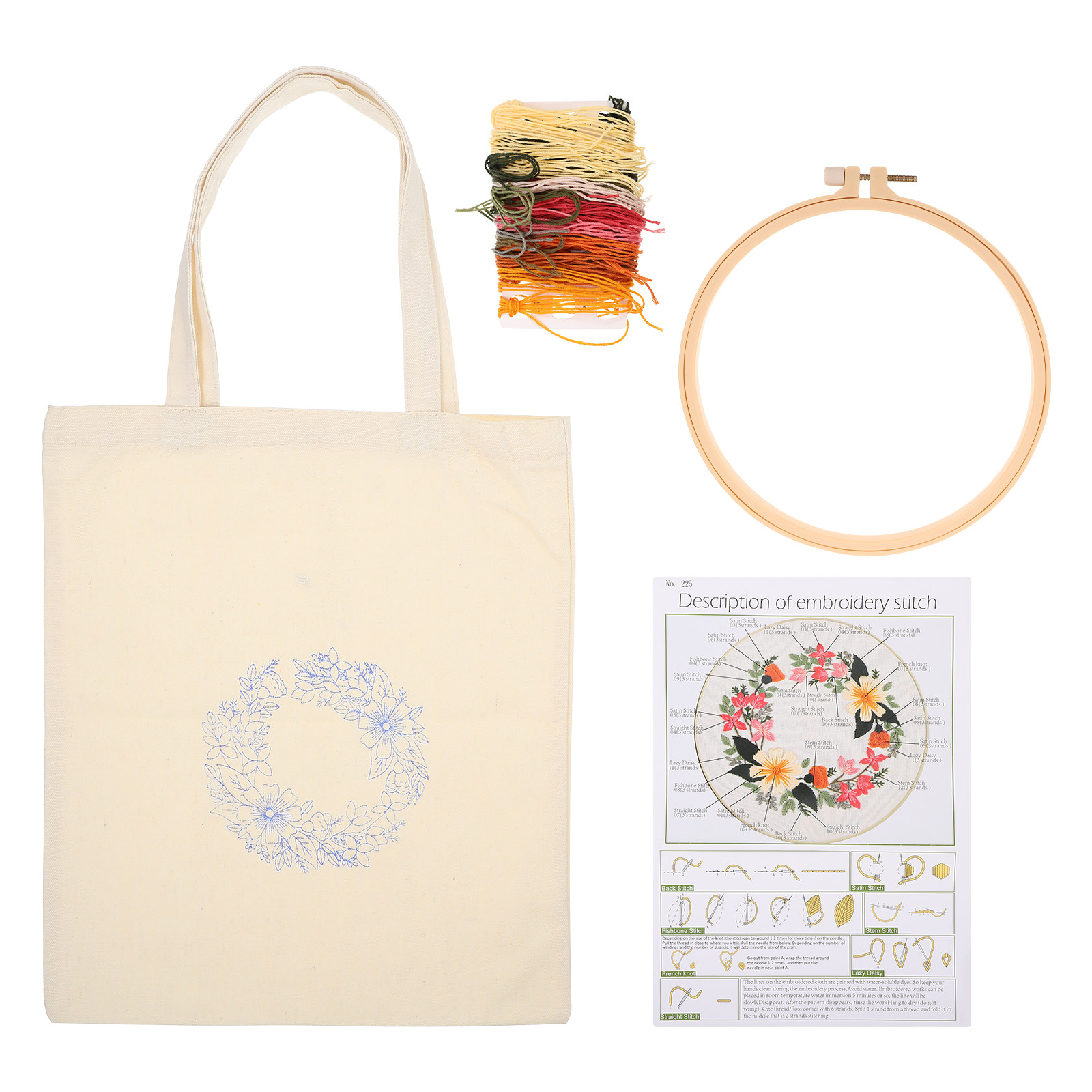 Cross Stitch Canvas Bag Embroi - огляд і ціна Embroidery Ideas For Bags