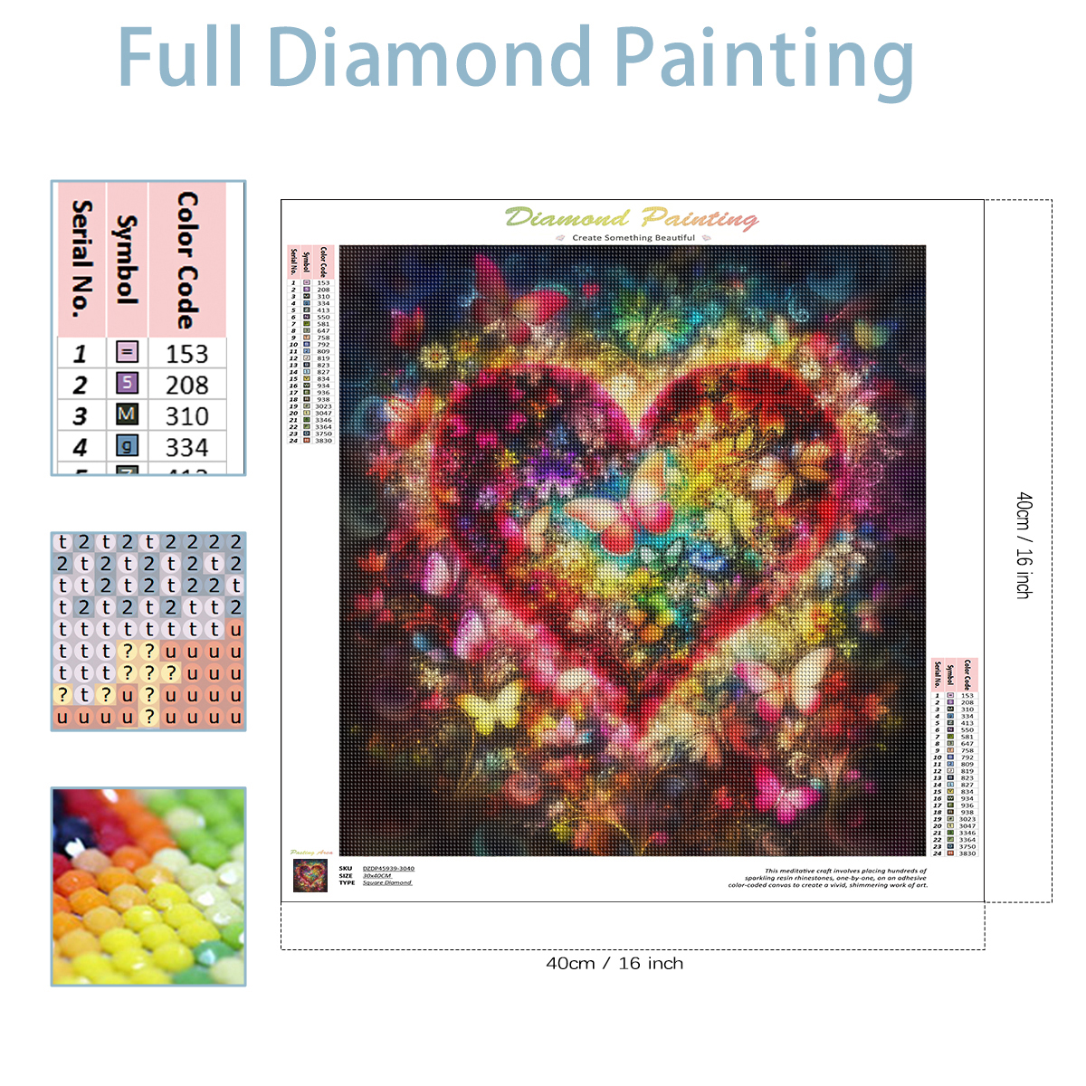 SDOYUNO DIY 5D Diamond Paintin - огляд і ціна Embroidery Ideas For Bags