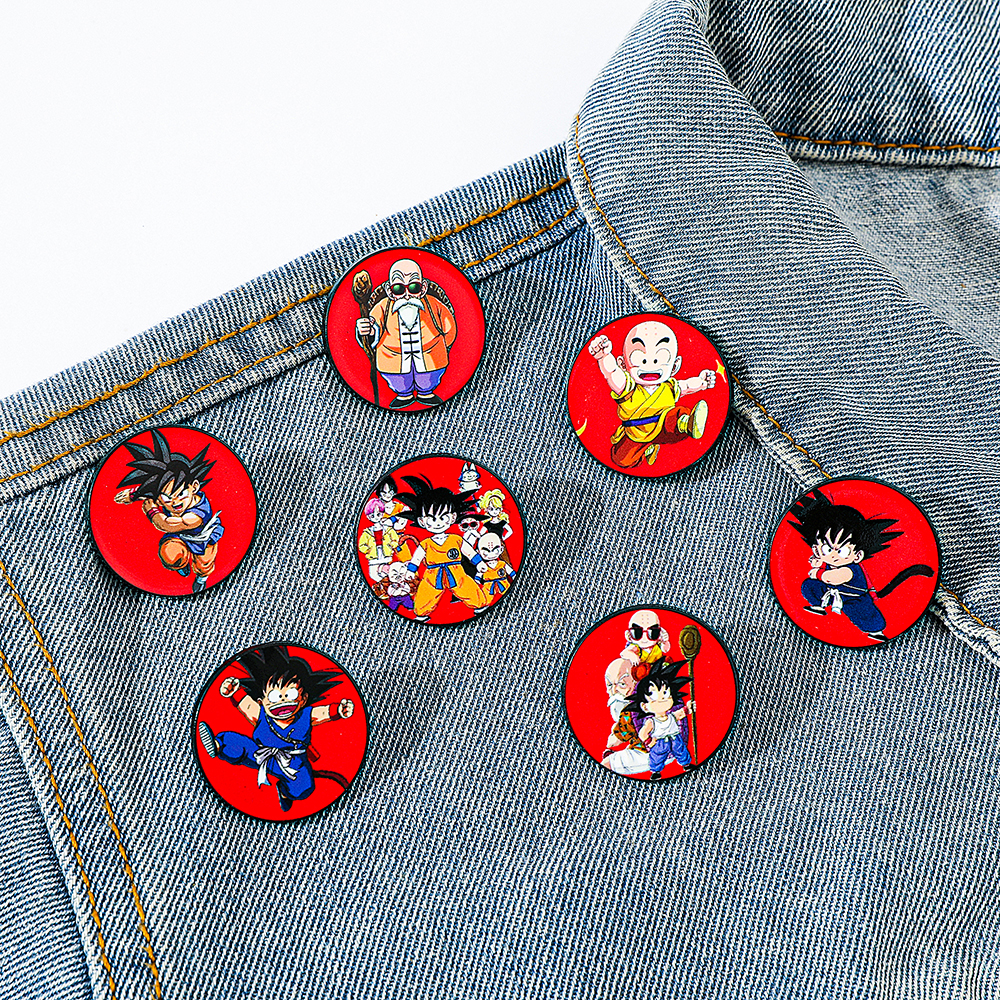 7 Pcs Funny Anime Brooch Fashi - огляд і ціна Embroidery Wallpaper