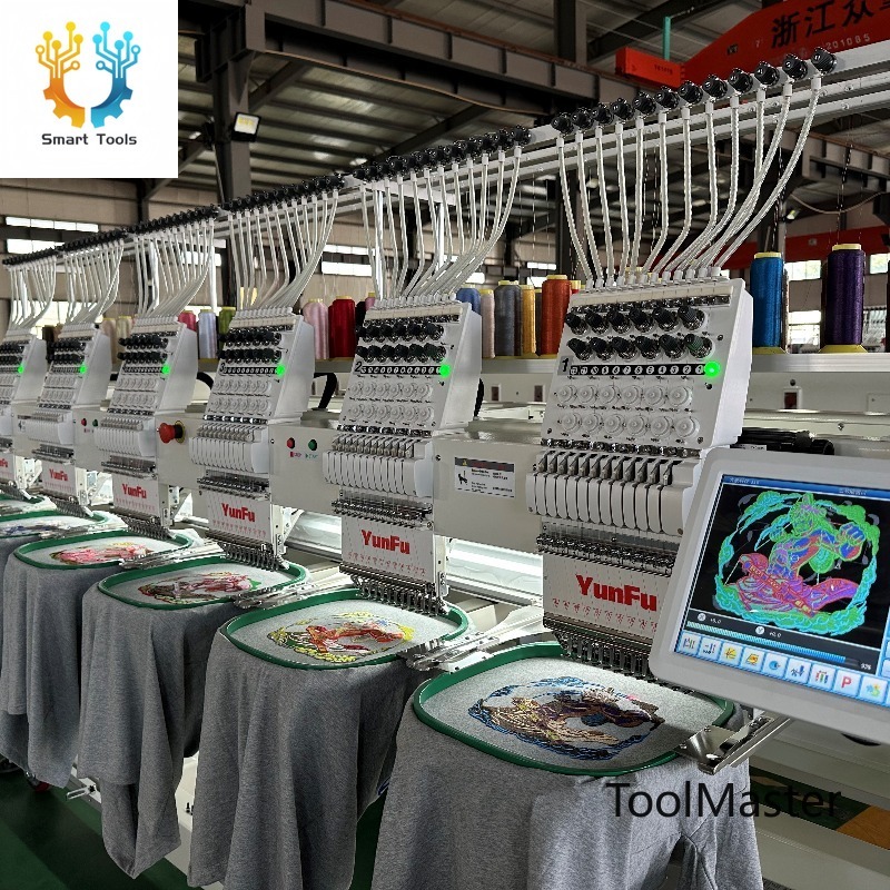 [2026] YUNFU High-Speed 6-Head - огляд і ціна Embroidery Machines