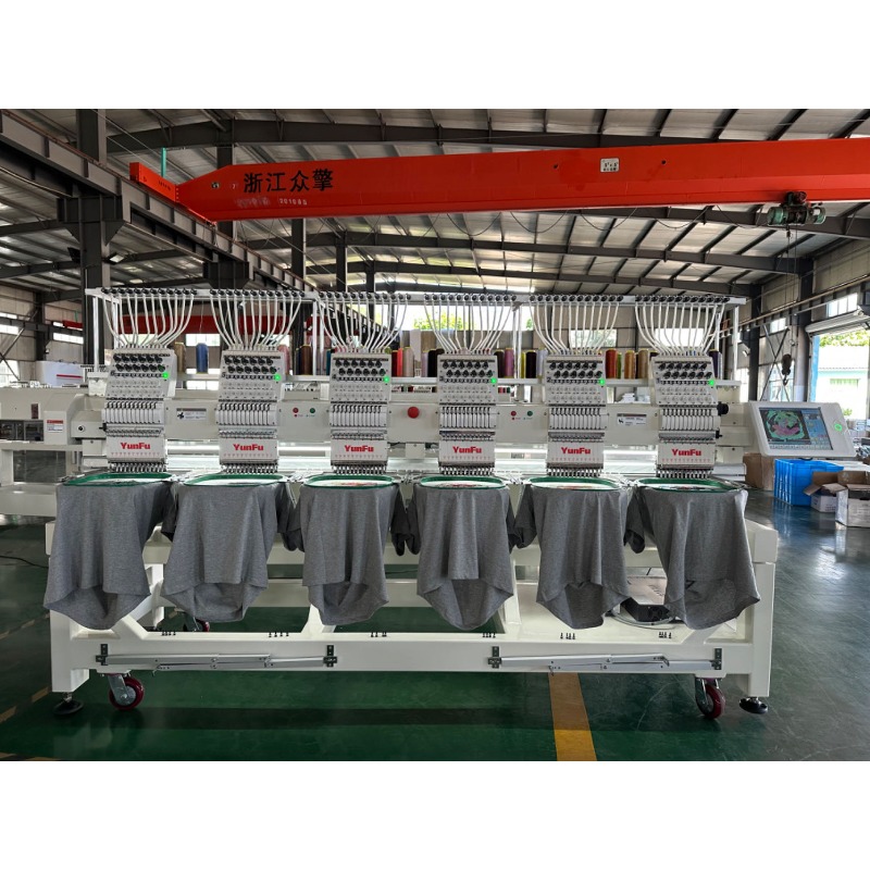 [2026] YUNFU High-Speed 6-Head - огляд і ціна Embroidery Machines