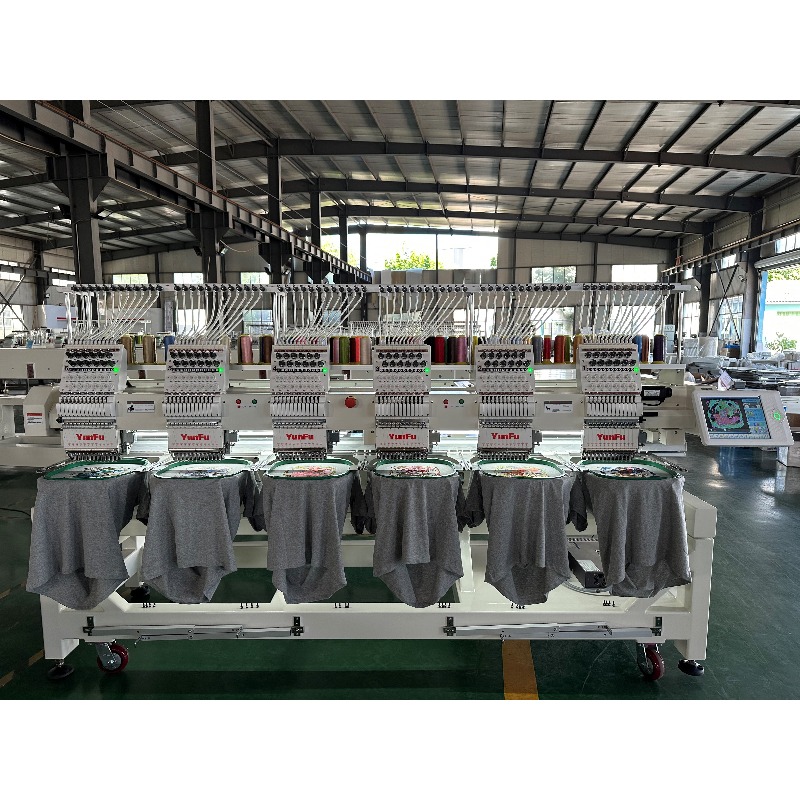 [2026] YUNFU High-Speed 6-Head - огляд і ціна Embroidery Machines