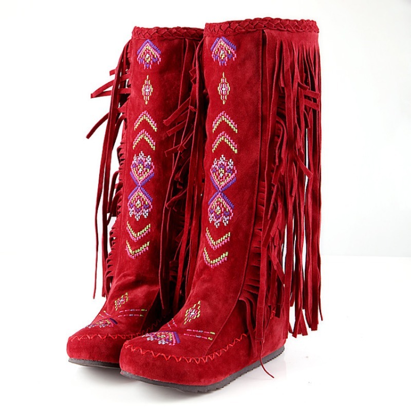 Tassel Boots Handmade Embroide - огляд і ціна Embroidery Design Free