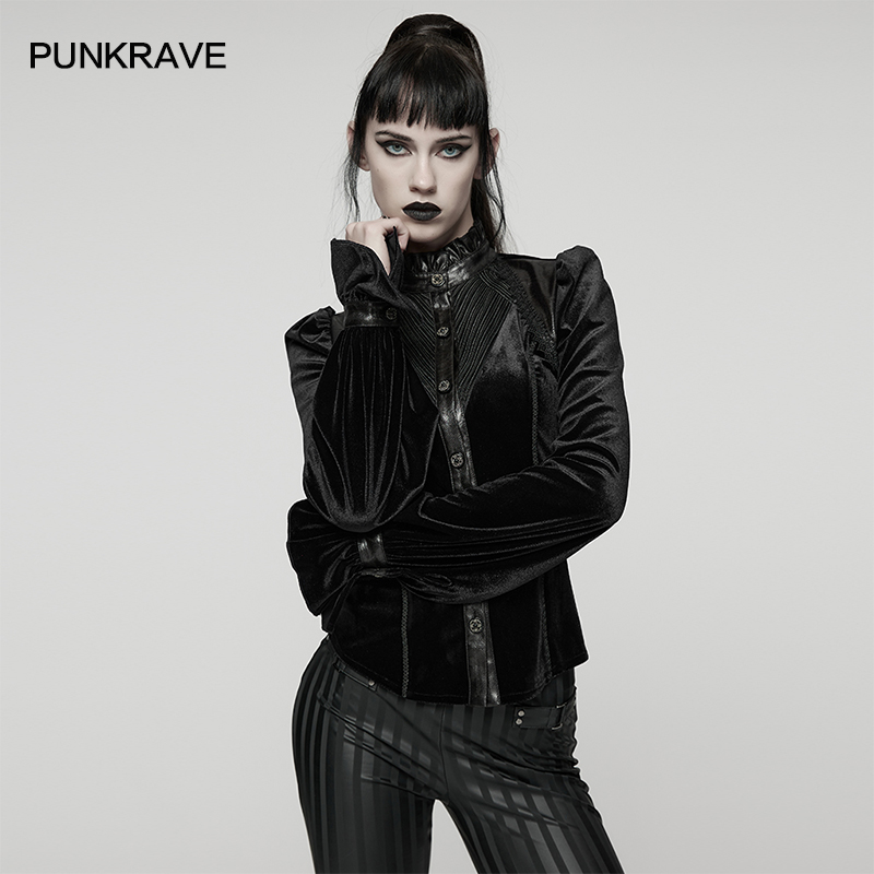PUNK RAVE Women's Goth Gorgeou - огляд і ціна Embroidery Texture