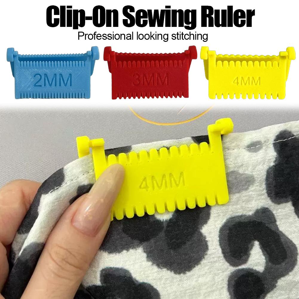 Clip-On Sewing Ruler 2/3/4MM S - огляд і ціна Embroidery On Leather