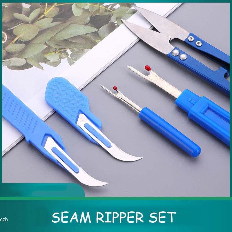 5Pcs Blue Sewing Ripper Kit wi - огляд і ціна Embroidery Yarn