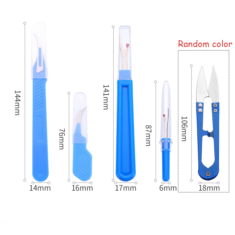 5Pcs Blue Sewing Ripper Kit wi - огляд і ціна Embroidery Yarn