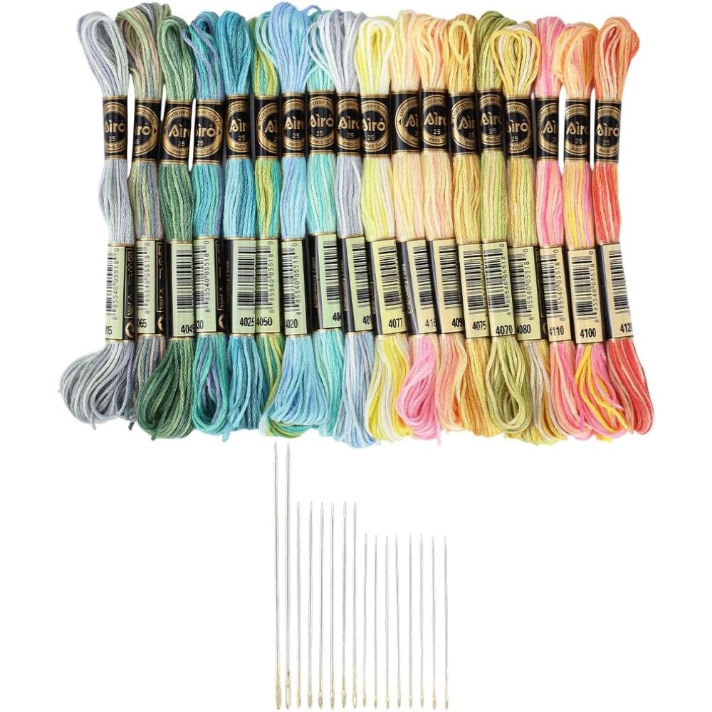 18 Skeins 6-Ply Polyester Embr - огляд і ціна Embroidery Computer