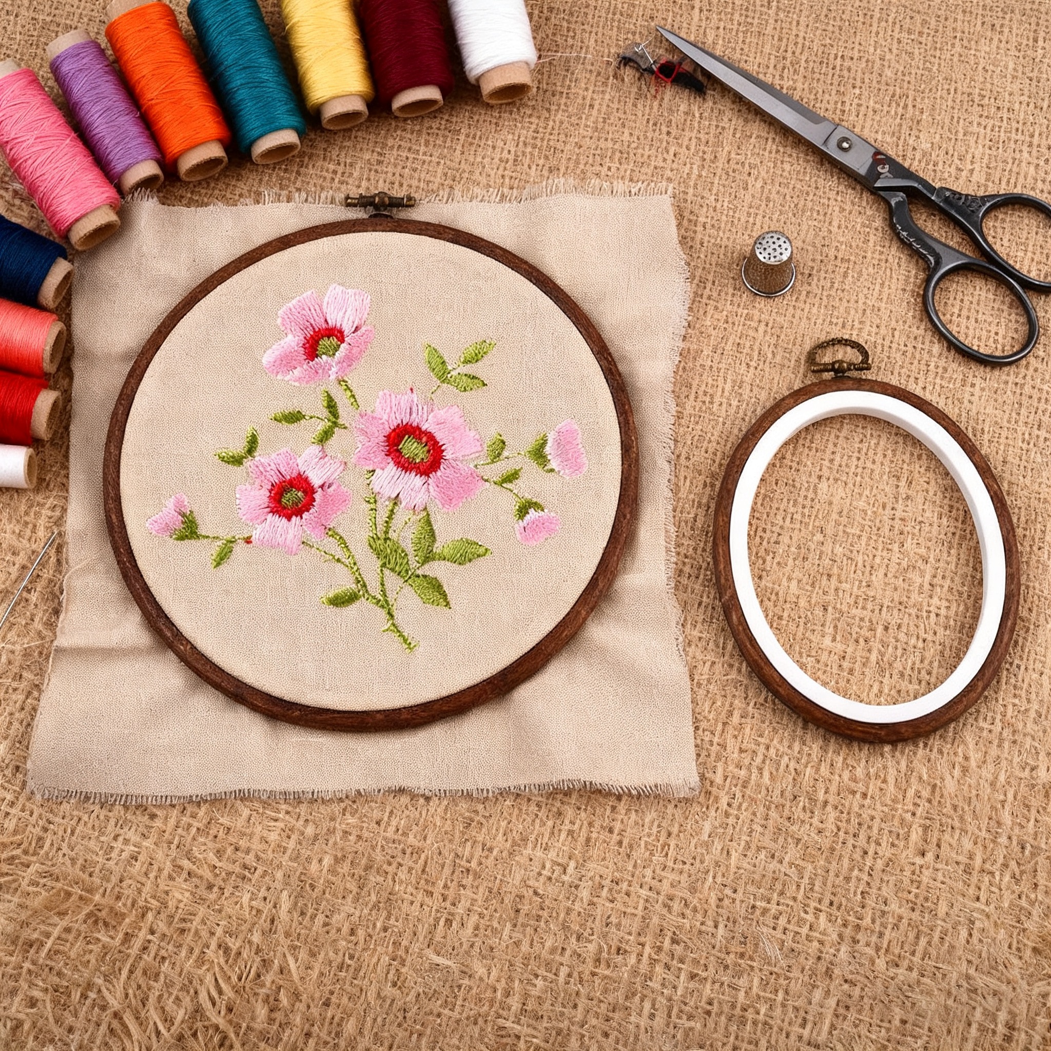 10PCS Sewing Tool Round Oval I - огляд і ціна Embroidery Ring