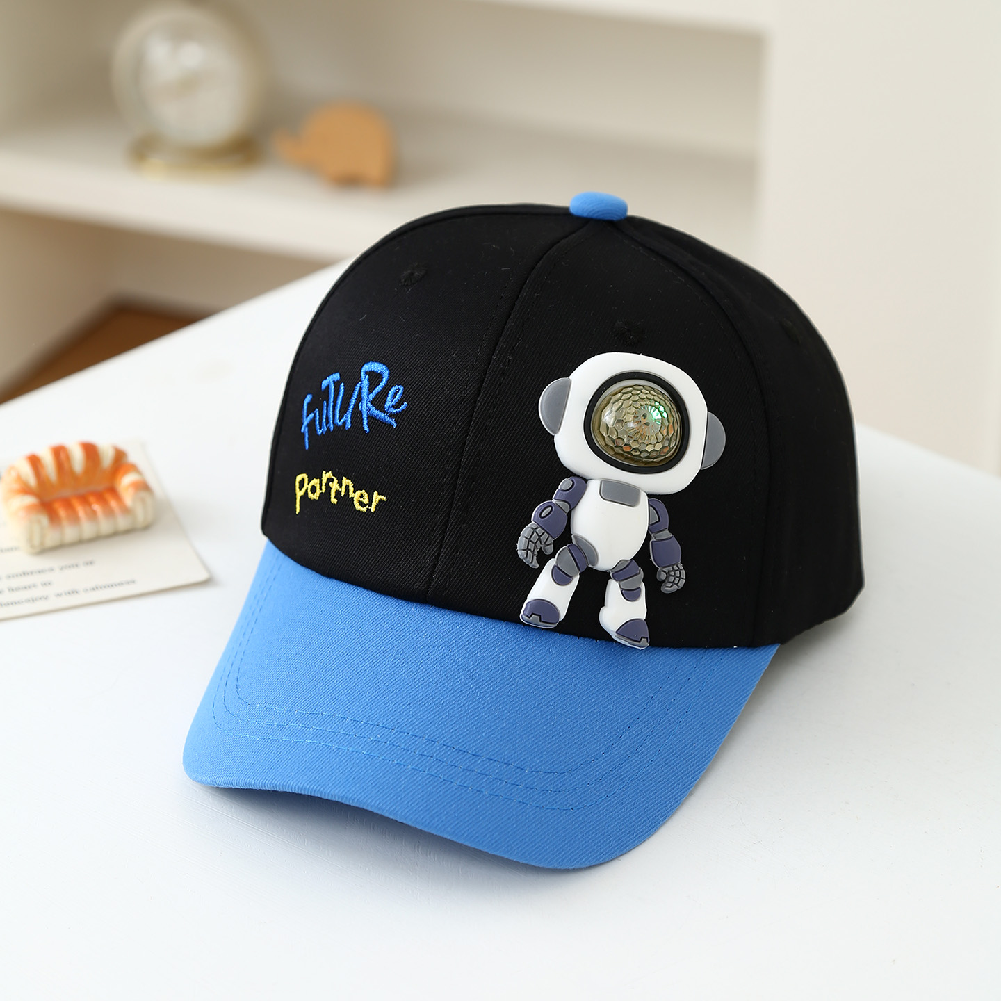 Children's soft rubber robot d - огляд і ціна Embroidery Cap