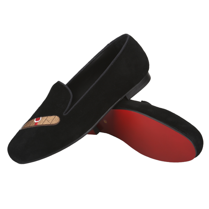 Piergitar New Style Black Sued - огляд і ціна Embroidery On Leather