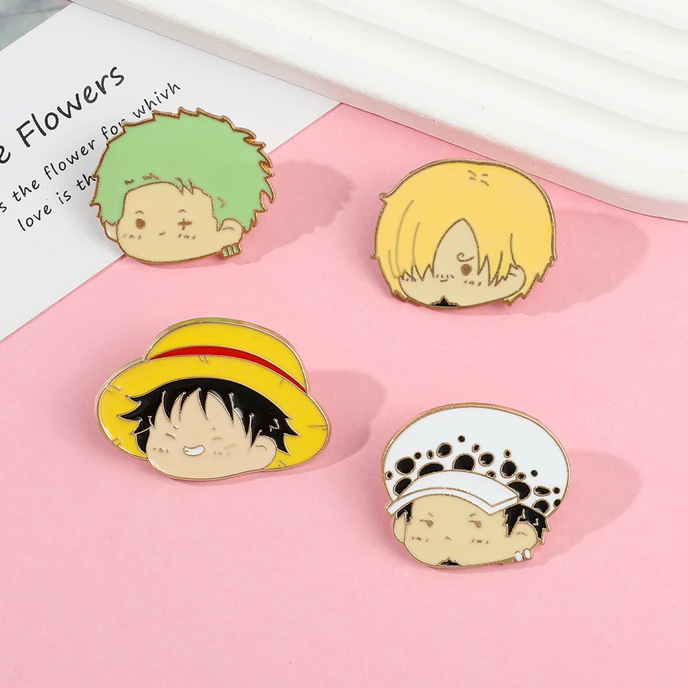 4 Pcs Anime Character Brooch S - огляд і ціна Embroidery Wallpaper