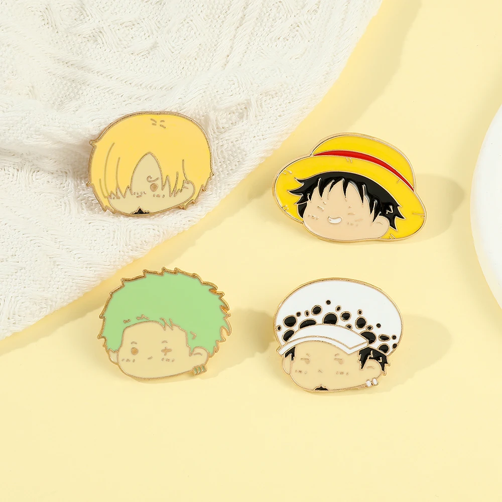 4 Pcs Anime Character Brooch S - огляд і ціна Embroidery Wallpaper