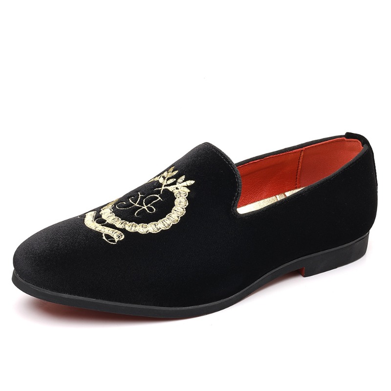 Luxury Designer Loafers Suede  - огляд і ціна Embroidery On Leather