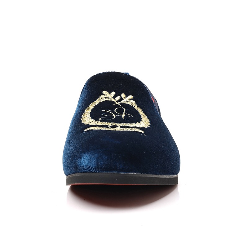 Luxury Designer Loafers Suede  - огляд і ціна Embroidery On Leather