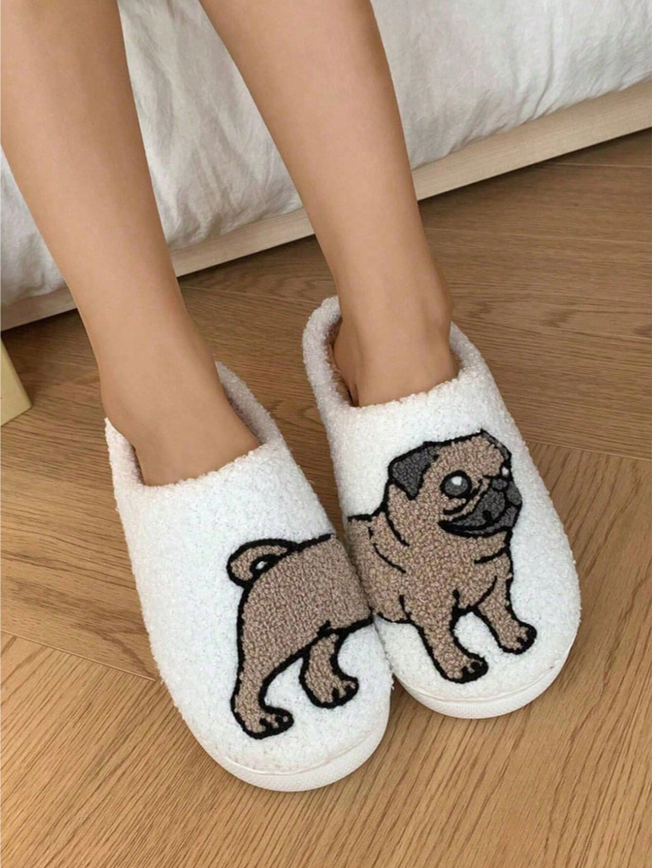 Couple Pug Embroidery Plush Sl - огляд і ціна Embroidery Room