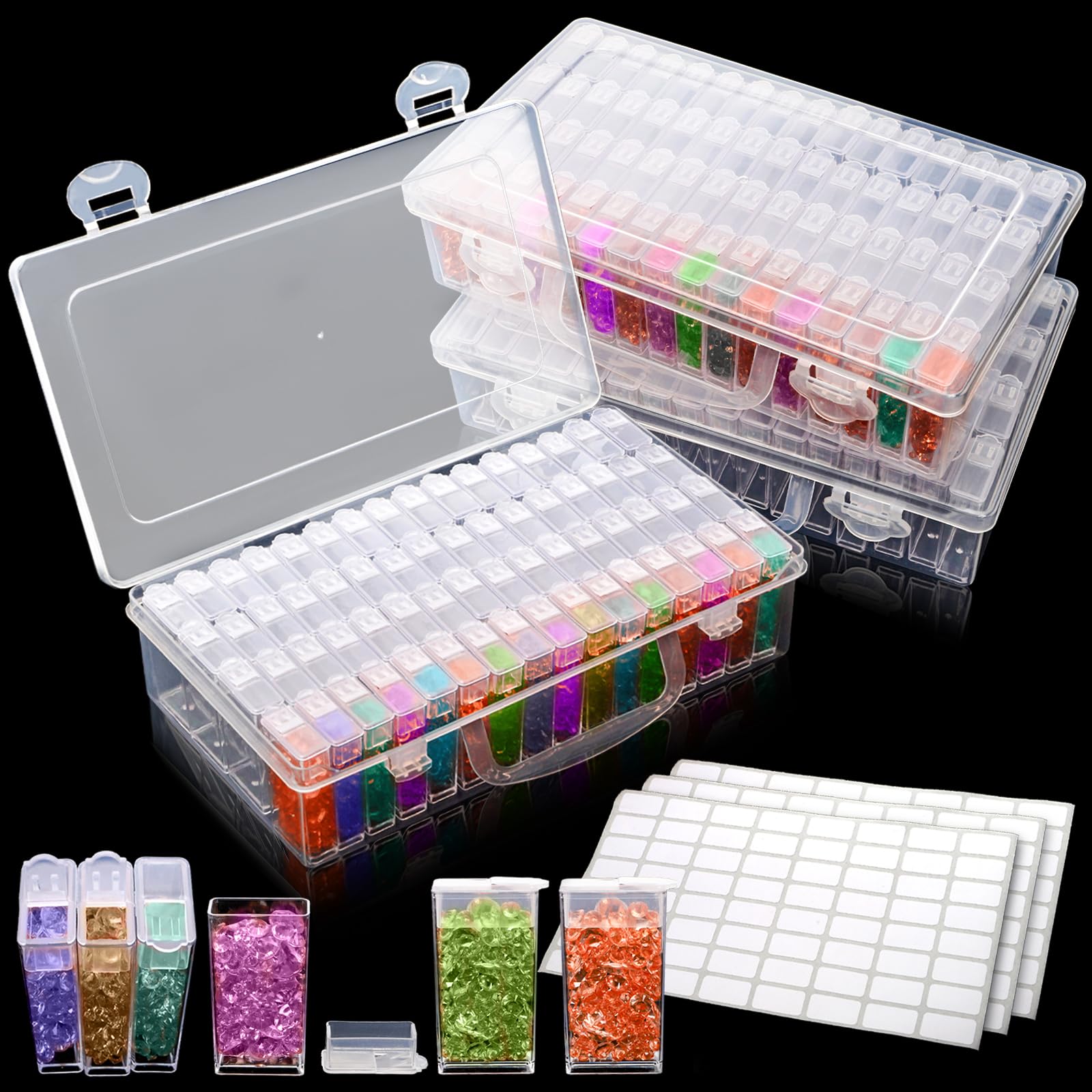 Diamond Art Storage Containers - огляд і ціна Embroidery Ideas