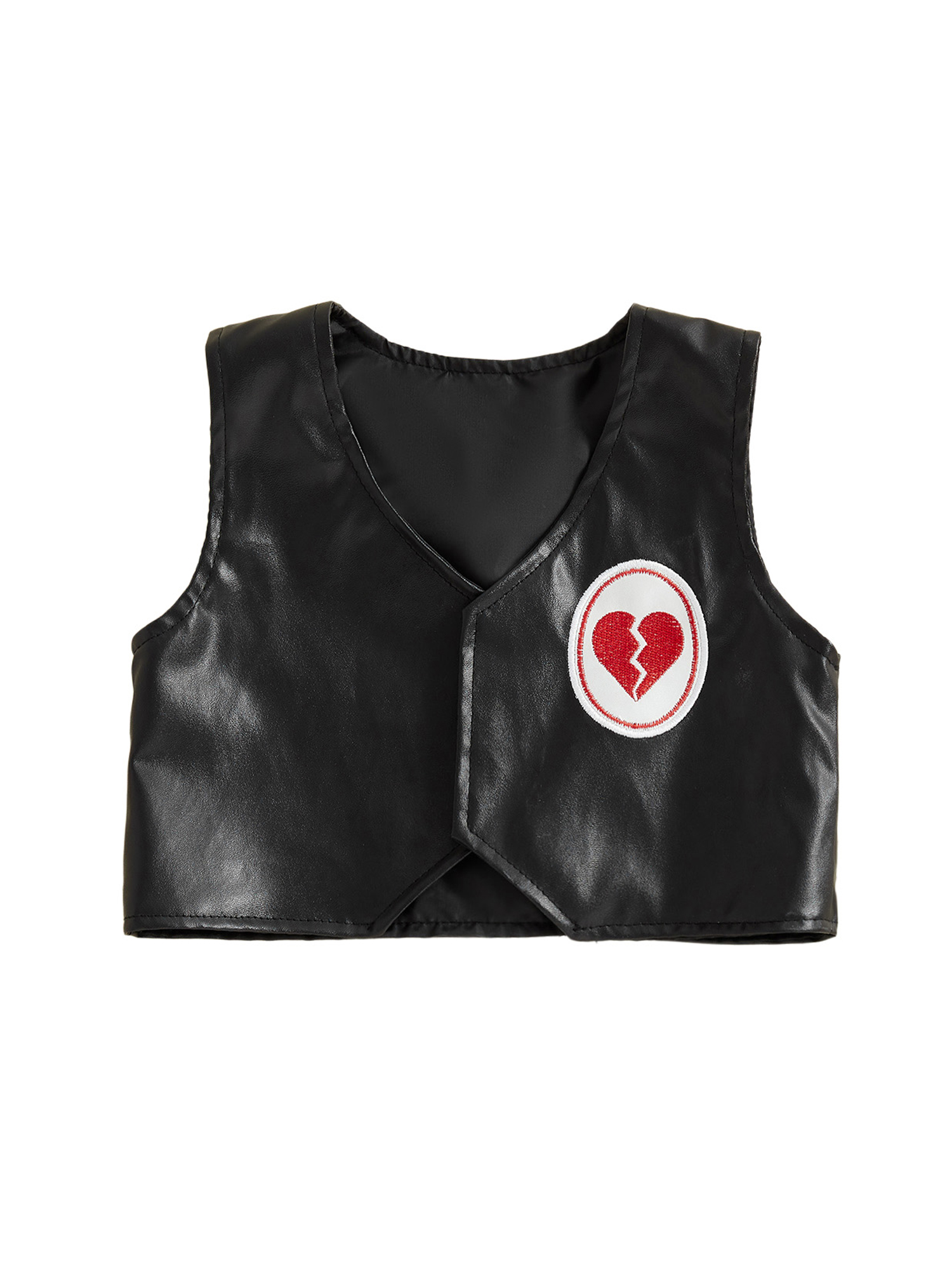 Men s Valentine s Day Leather  - огляд і ціна Embroidery Vest
