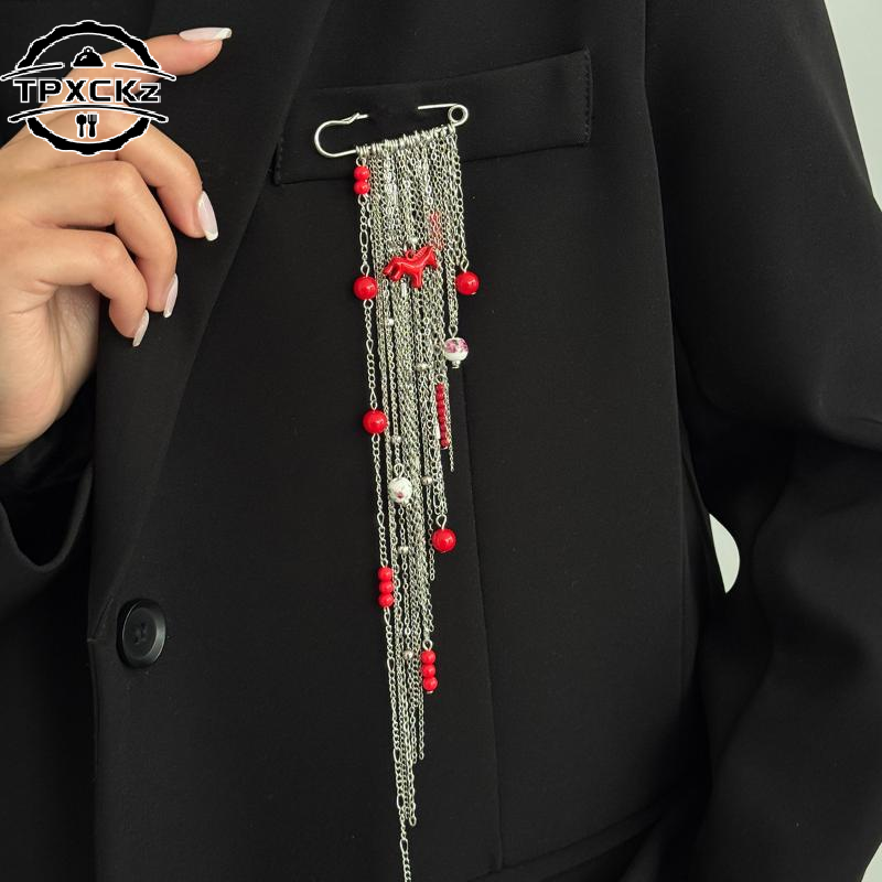 💐 Long Tassel Chain Brooches W - огляд і ціна Embroidery Bracelet