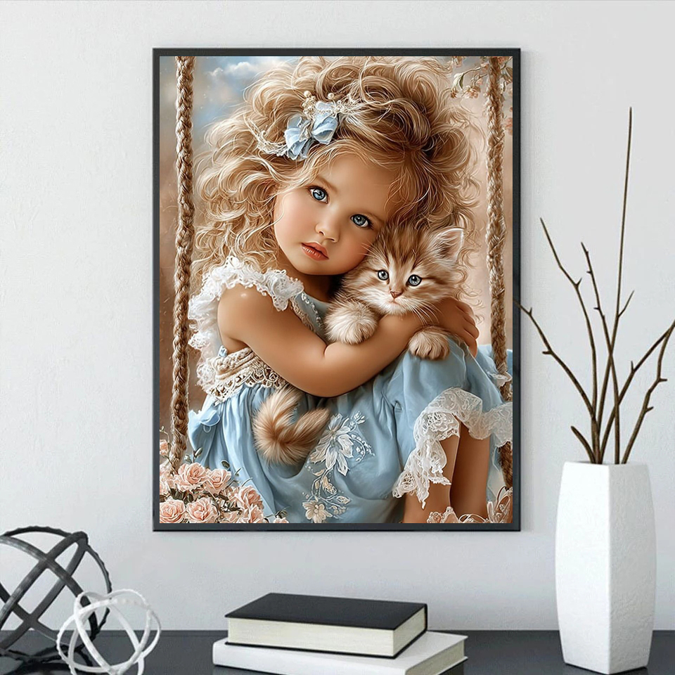 Frameless,5D DIY Diamond Paint - огляд і ціна Embroidery Flower