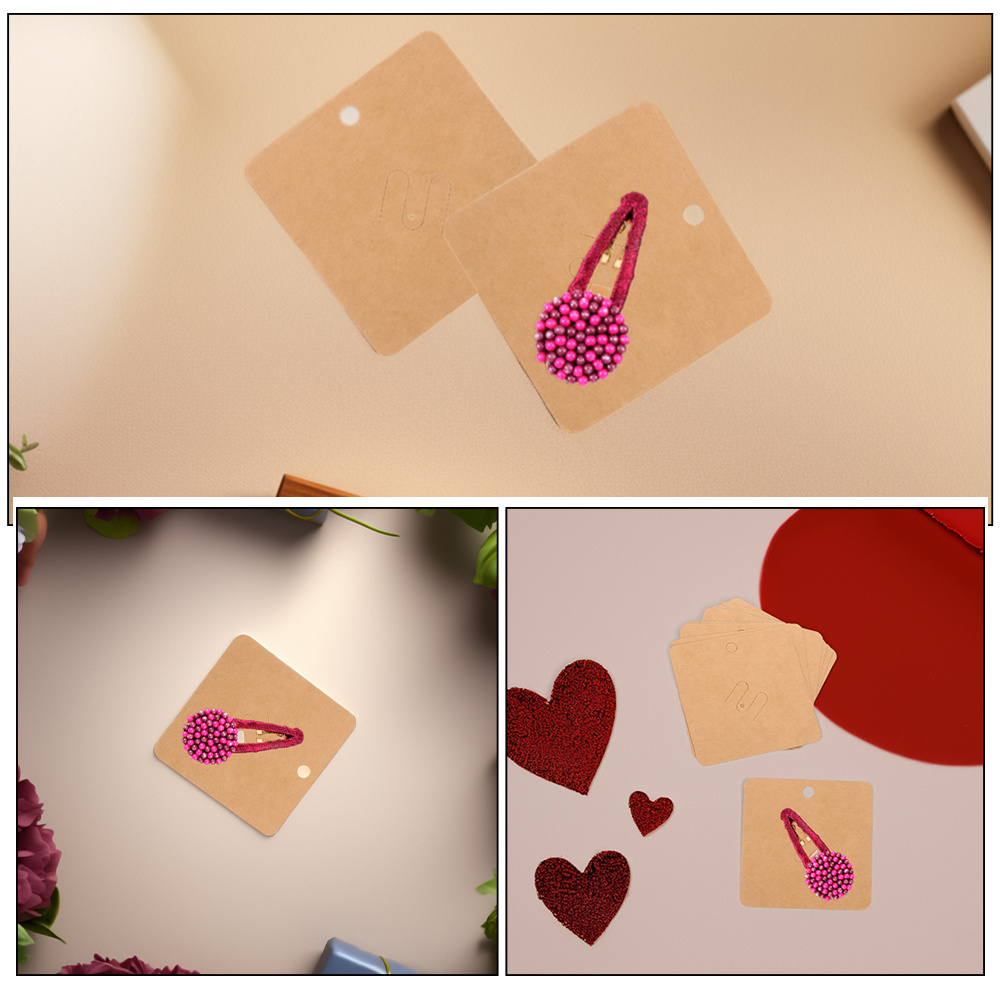 100 pcs Kraft Brooch Pin 7X7Cm - огляд і ціна Embroidery Bracelet