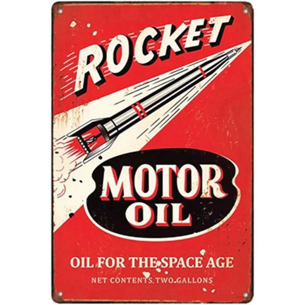 Vintage-Style Motor Oil Gas Si - огляд і ціна Embroidery Charm