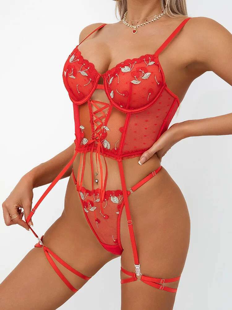 Sexy Solid Color Flower Embroi - огляд і ціна Embroidery Charm