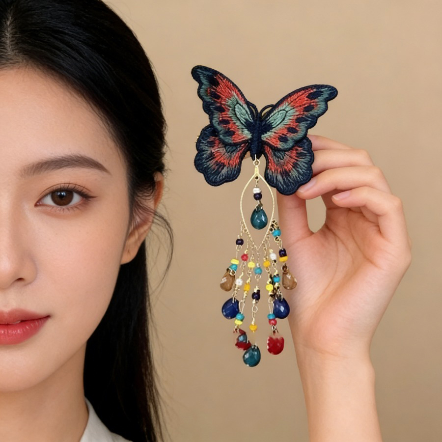 New Chinese Style Knitting But - огляд і ціна Embroidery Charm