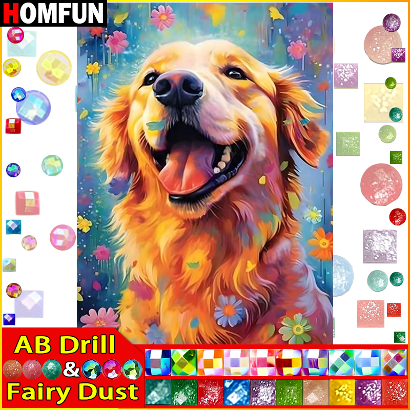 HOMFUN Fairy Dust AB Rhineston - огляд і ціна Embroidery Roll Pattern