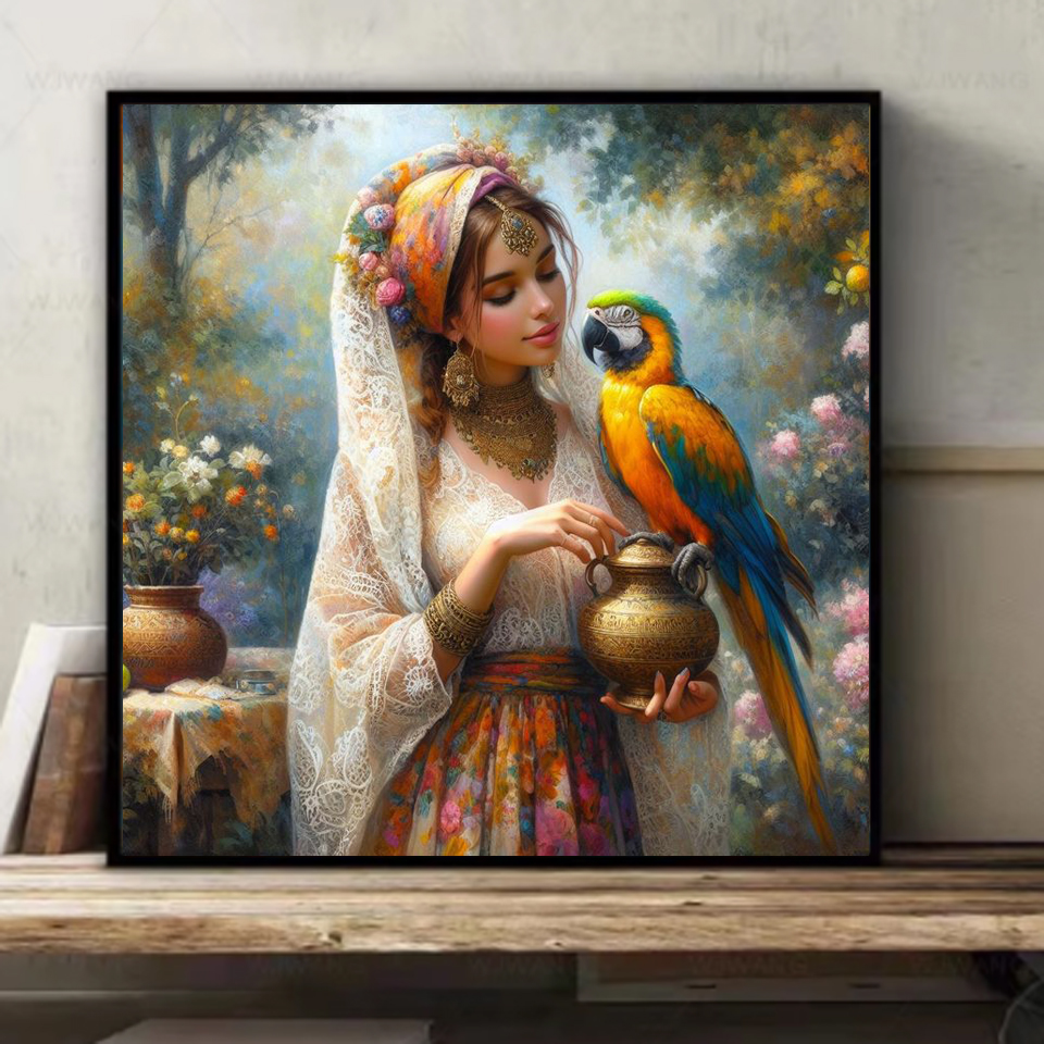 1pc frameless Diamond Painting - огляд і ціна Embroidery Flower