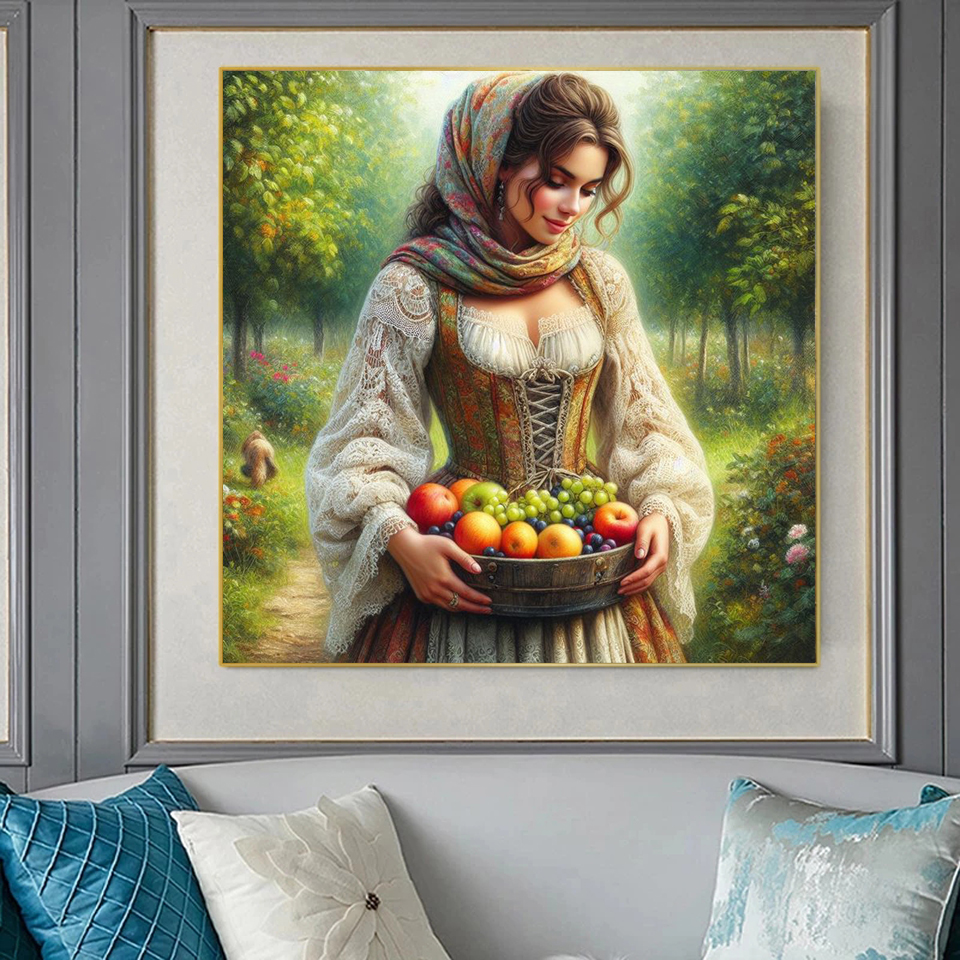 1pc frameless Diamond Painting - огляд і ціна Embroidery Flower